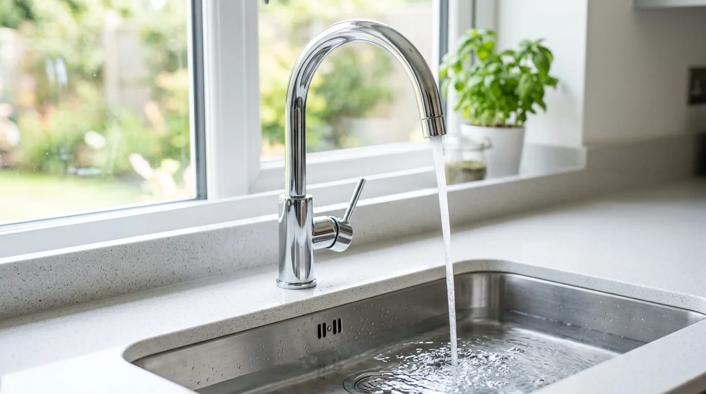 Local Plumbing Master Pros same day plumber fixing a faucet in Campbell, TX